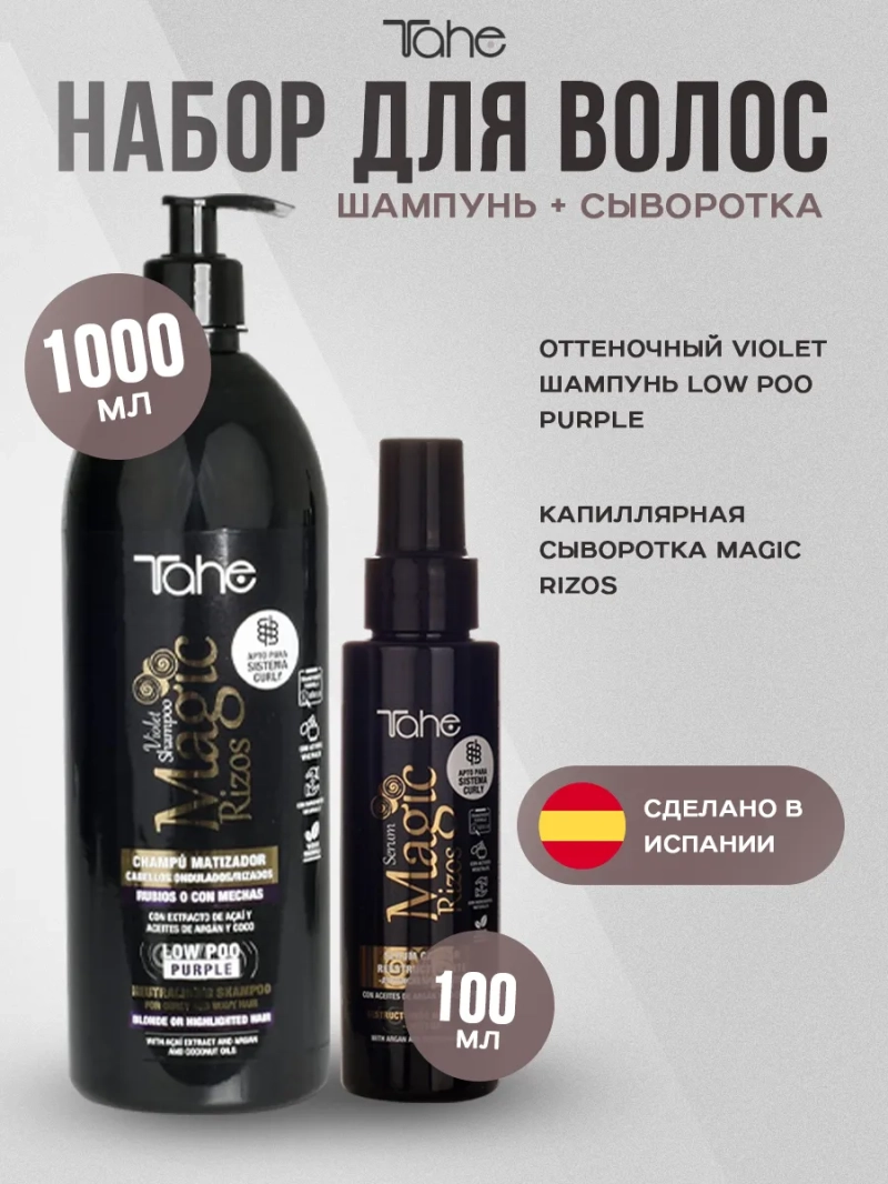 Профессиональный комплект для тонированных волос