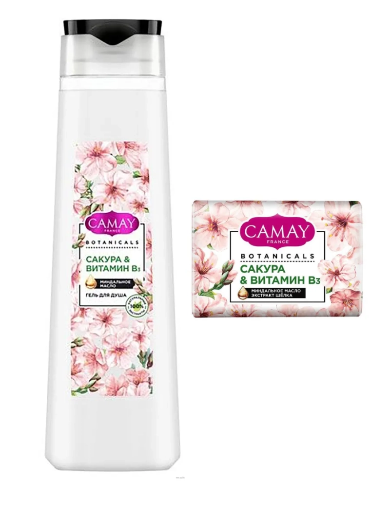 Гель для душа 400 мл женский и мыло туалетное