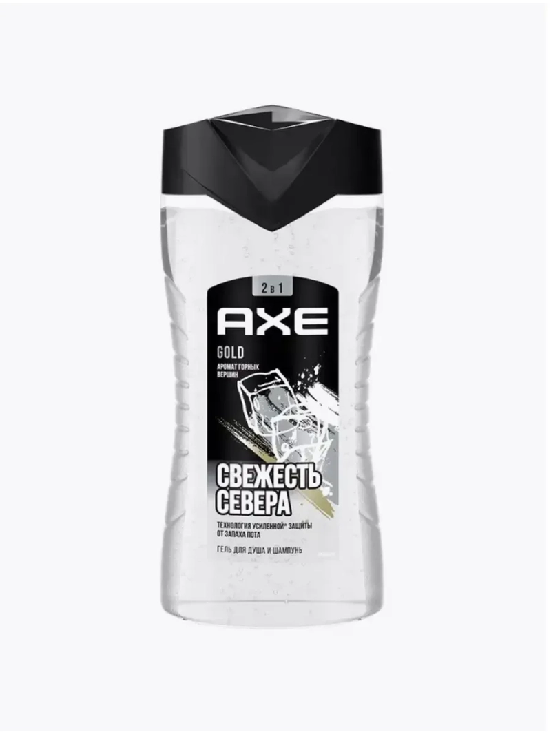 Гель для душа и шампунь Голд 250мл
