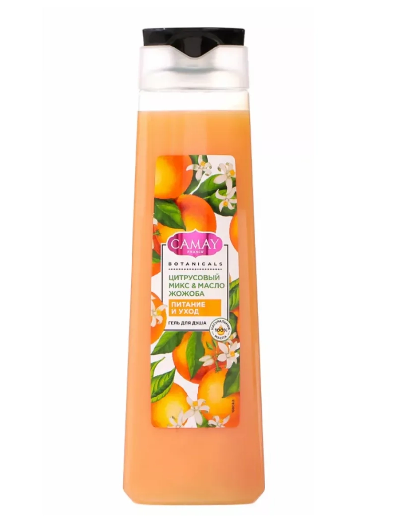 Гель для душа Цитрусовый микс и масло жожоба 400мл