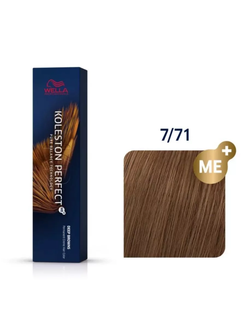 Стойкая крем-краска для волос Koleston Perfect 7/71