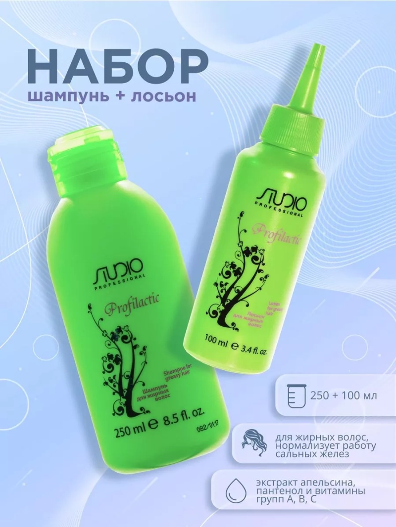 Набор для жирных волос