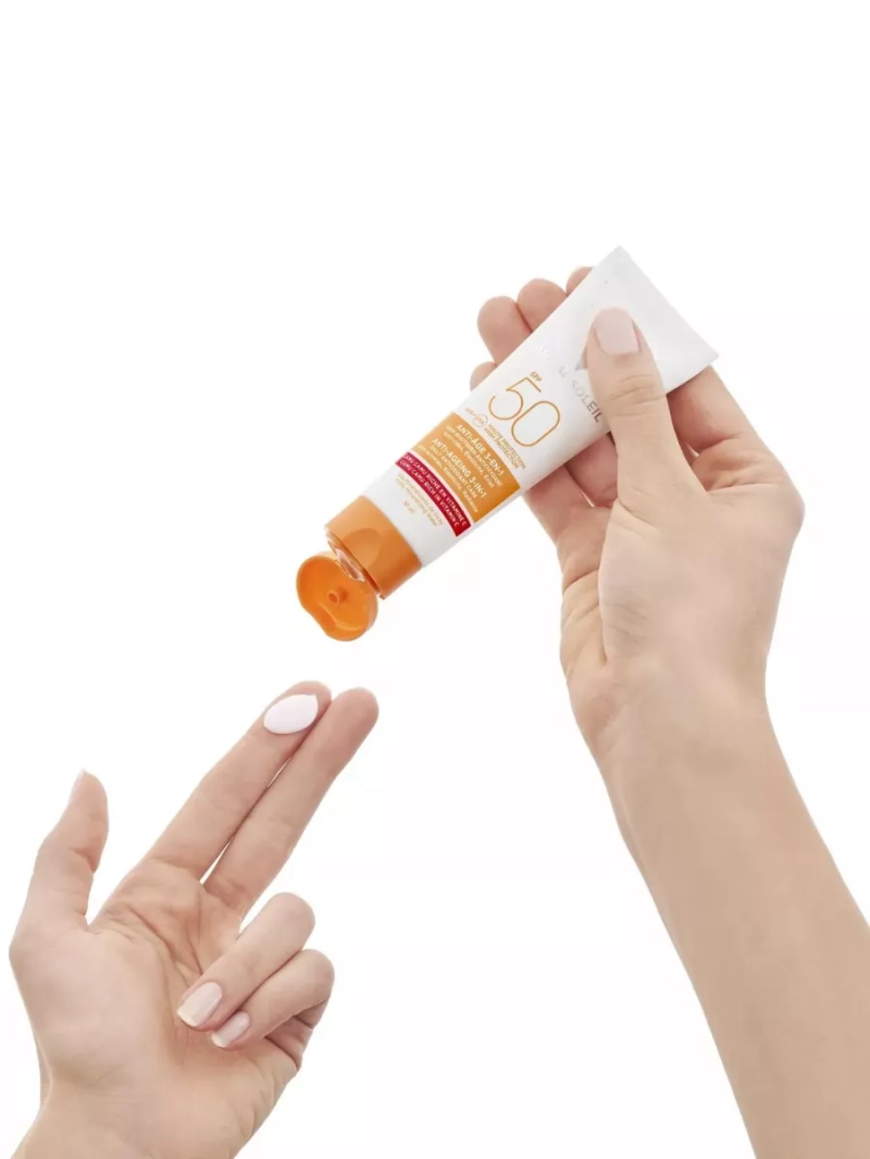 SPF Антивозрастной солнцезащитный крем SPF50+, 50 мл