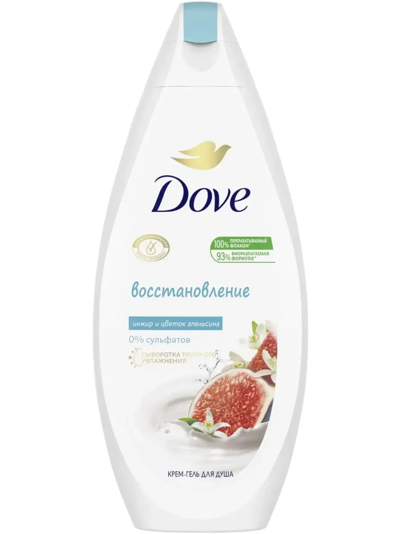 Крем гель для душа Инжир и лепестки апельсина 250мл