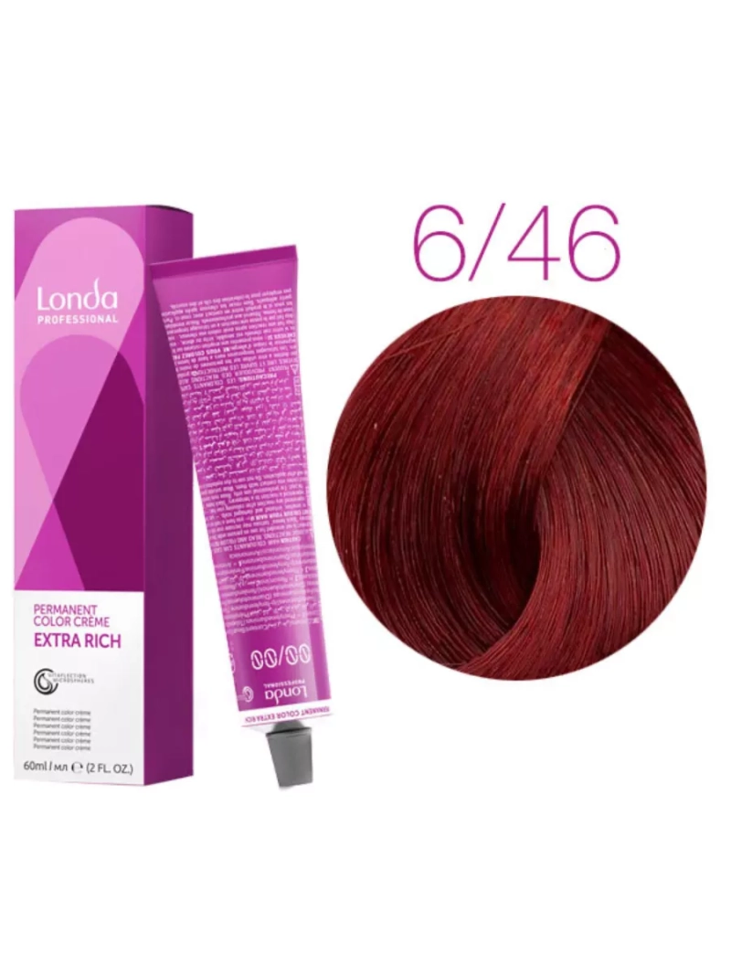 Стойкая крем-краска londacolor для волос Extra Rich 6/46