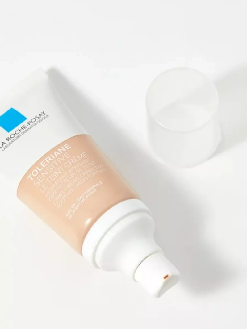Тонирующий крем светлый для чувствительной кожи Toleriane
