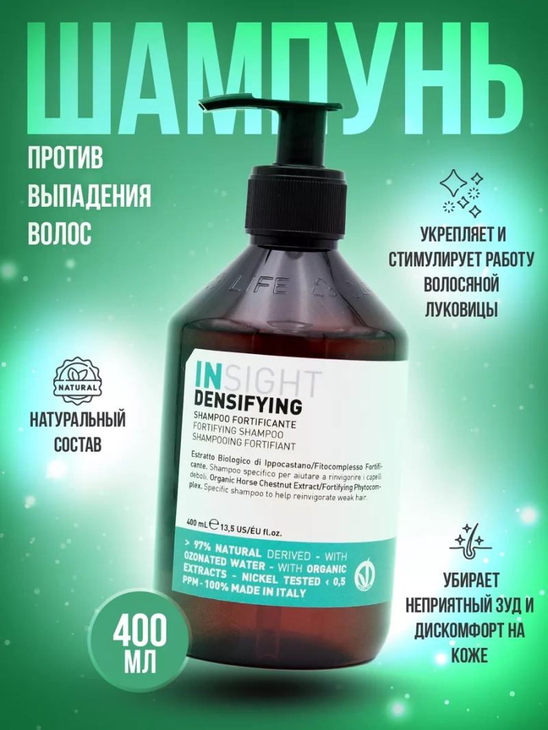 Шампунь для роста против выпадения волос LOSS CONTROL