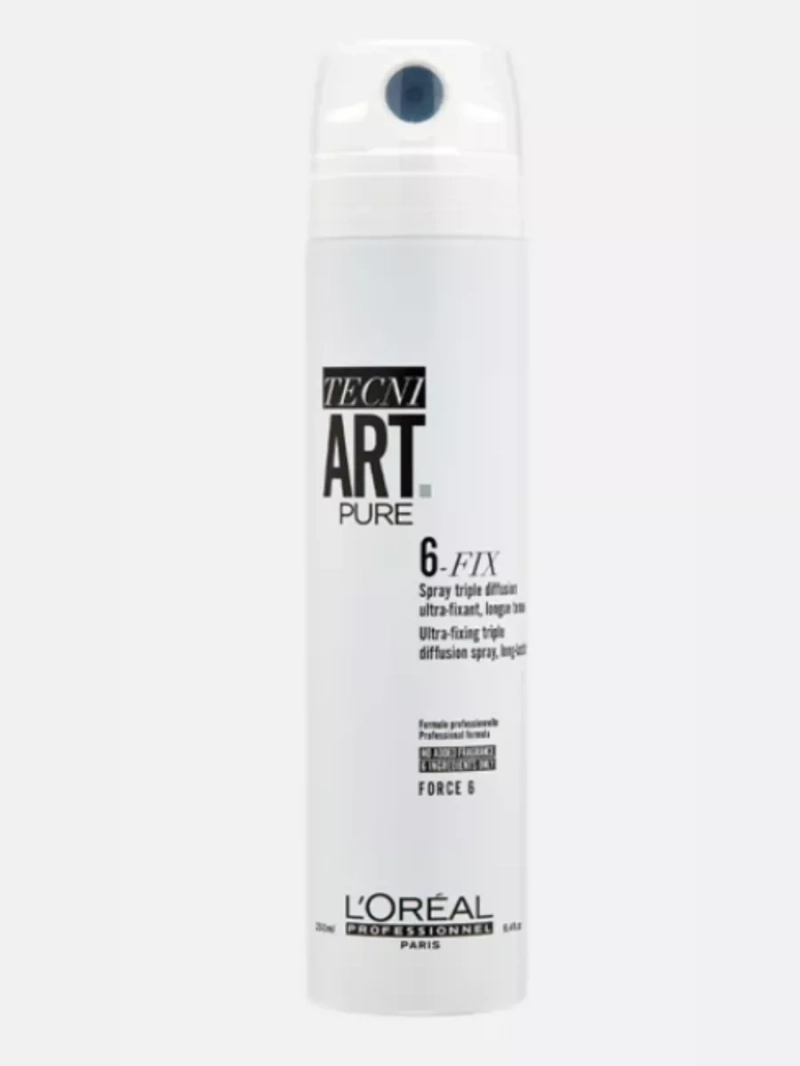 Спрей экстрасильной фиксации Tecni Art Pure 6-Fix