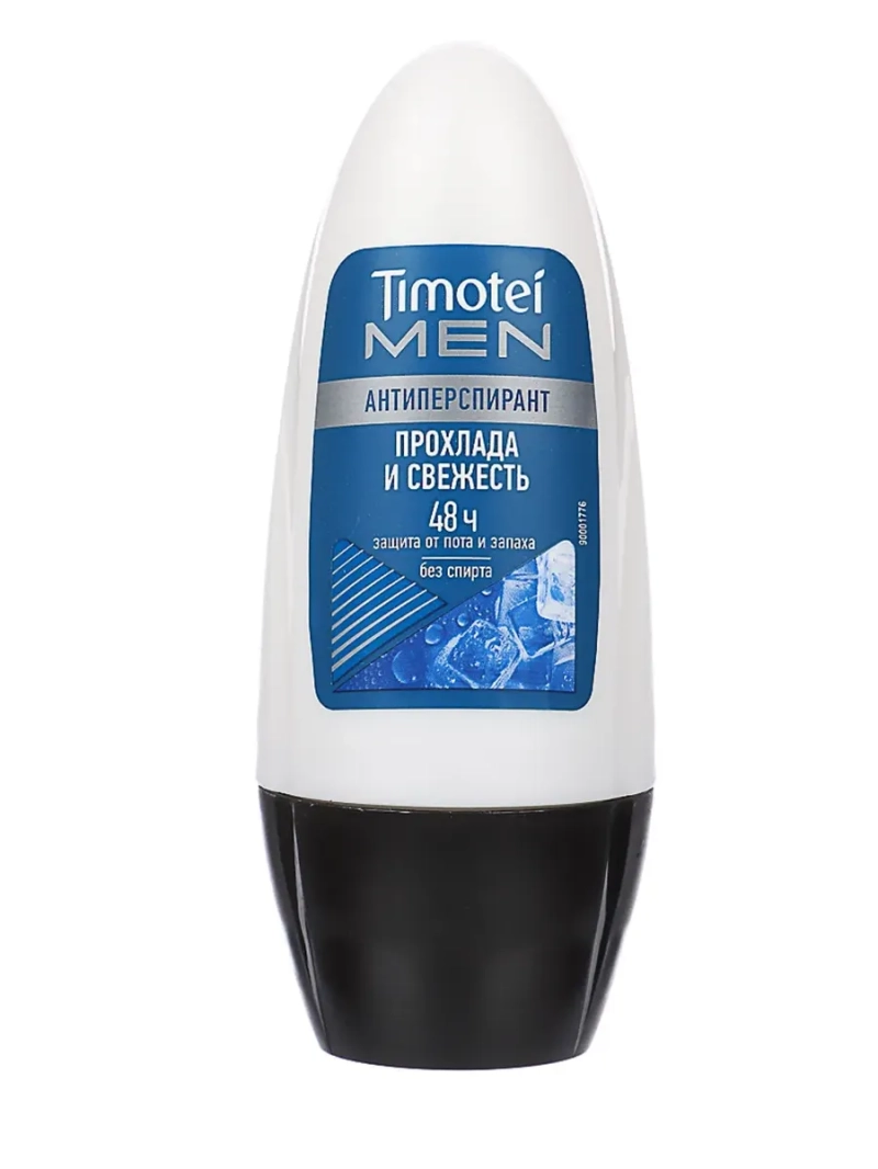Тимотей MEN Антиперспирант шариковый прохлада и свежесть