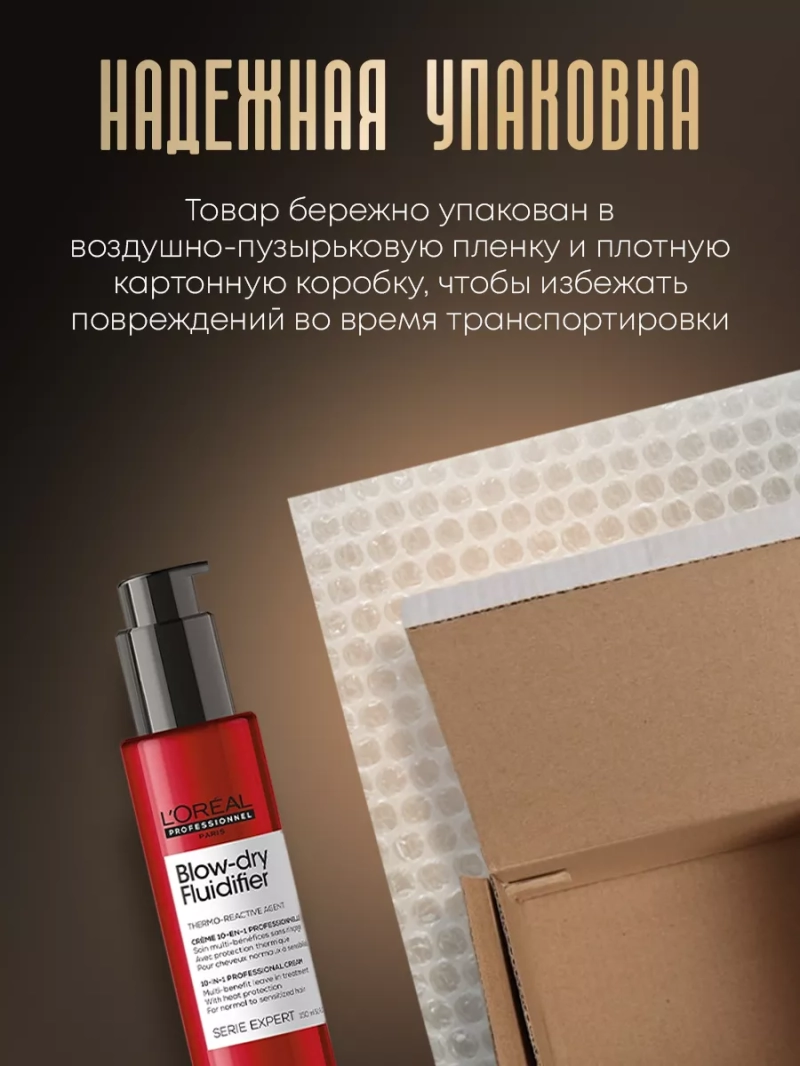 Термозащитный крем-стайлинг для всех типов волос Blow-Dry