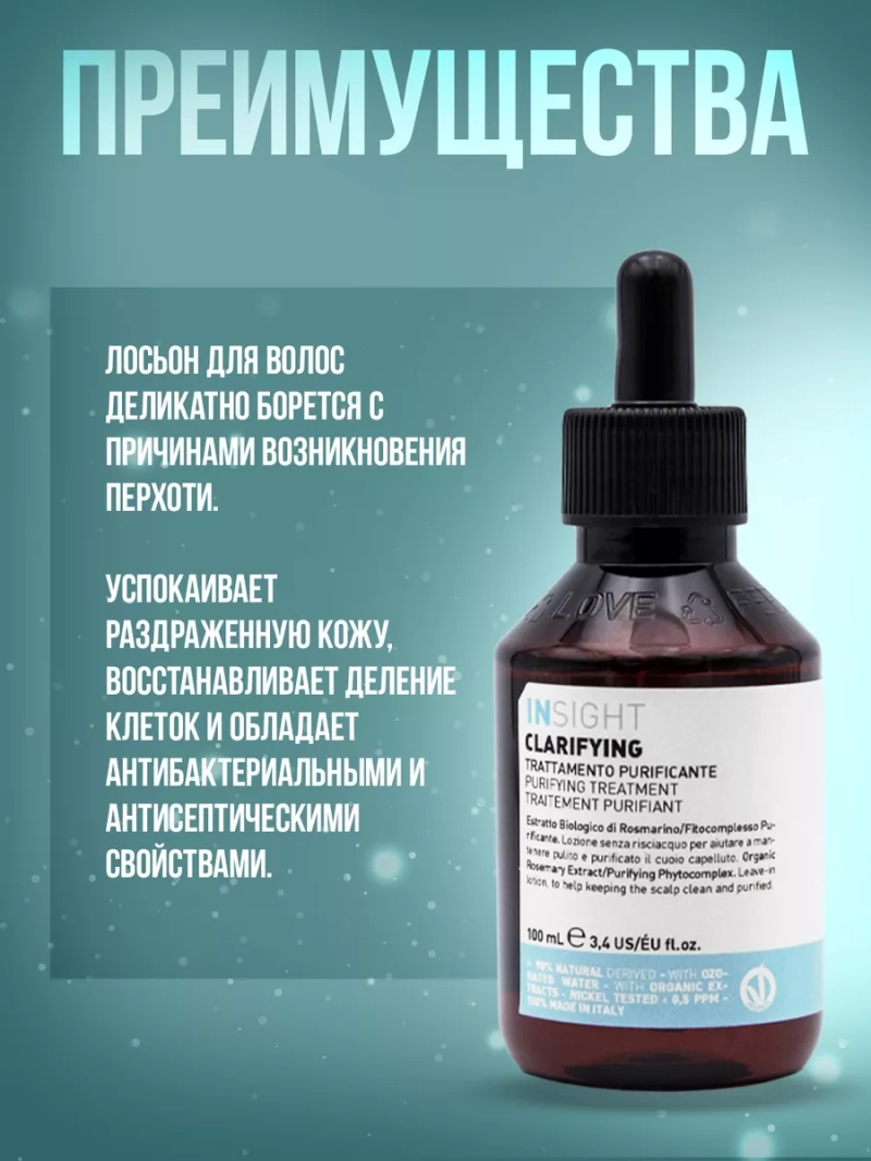 Профессиональный лосьон против перхоти ANTI-DANDRUFF