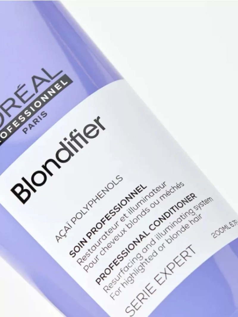 Смываемый уход для сияния осветленных волос Blondifier