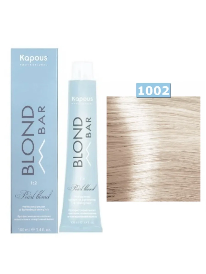 Крем-краска BLOND BAR стойкая для волос BB 1002