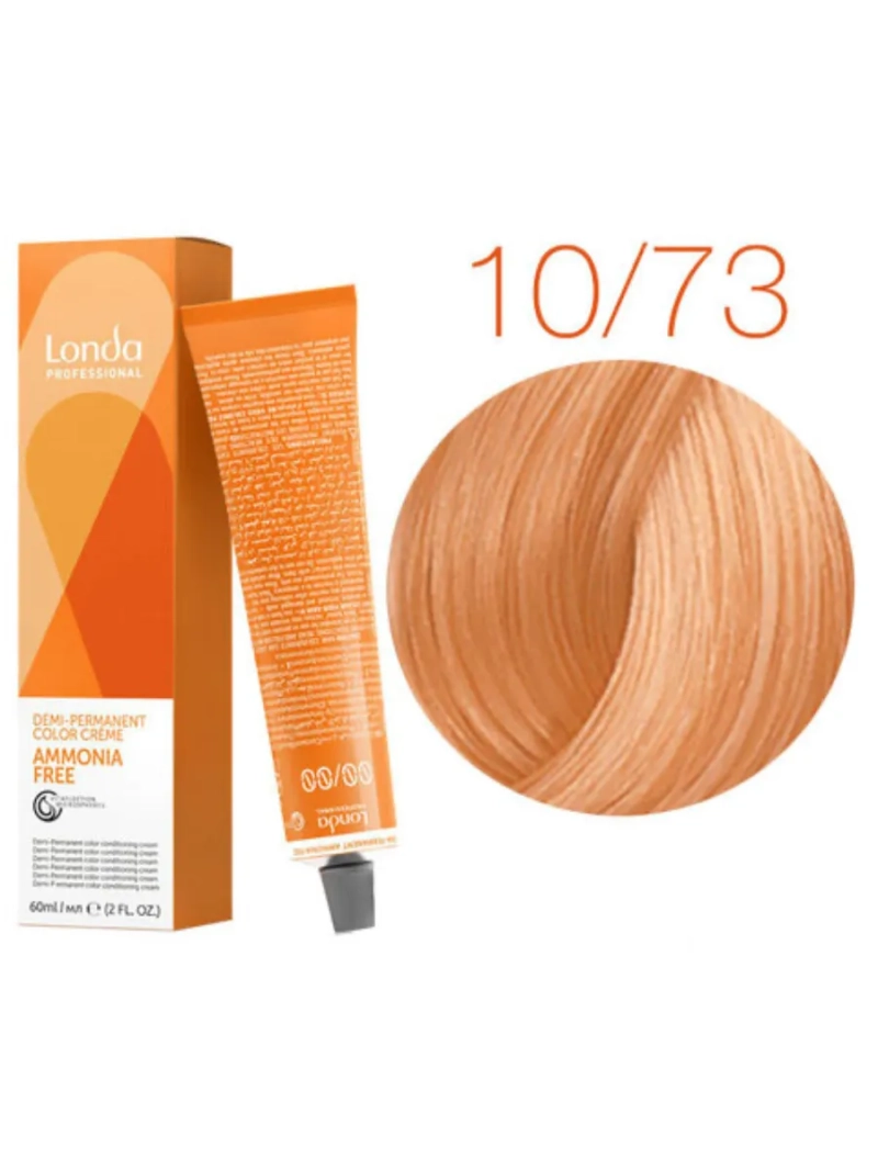 Тонирующая краска для волос Ammonia Free 10/73