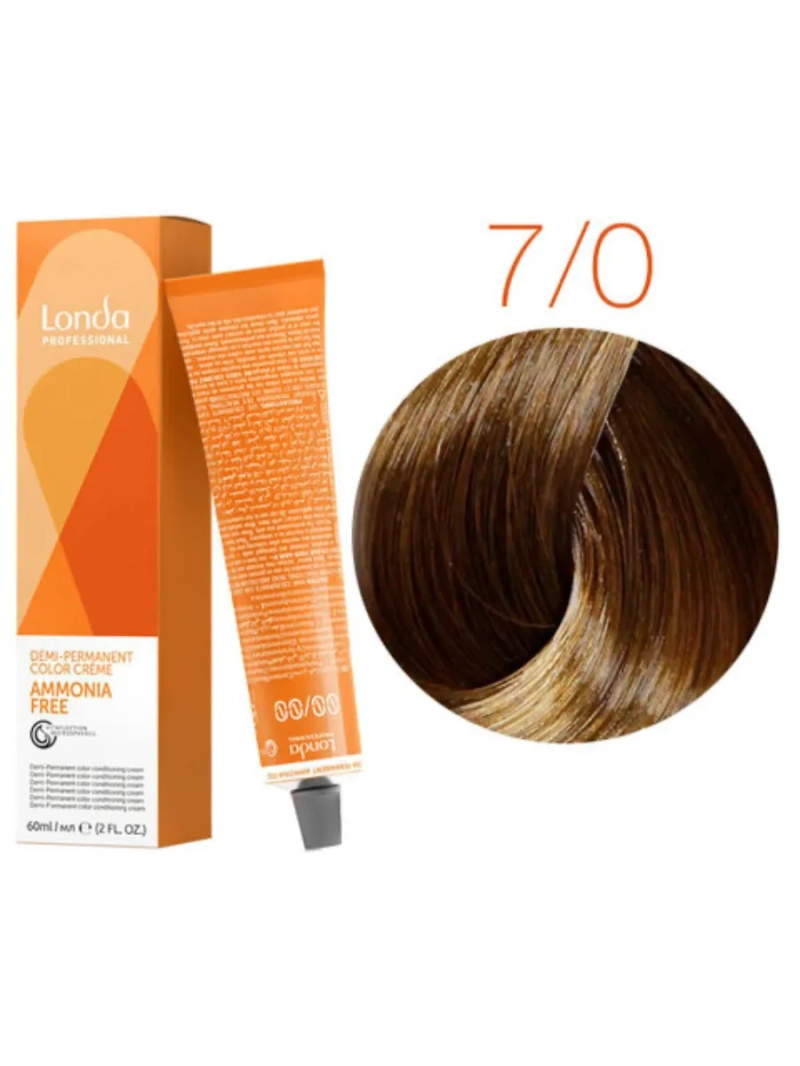 Тонирующая краска для волос Ammonia Free 7/0