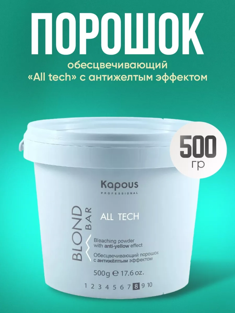 Обесцвечивающий порошок антижелтый