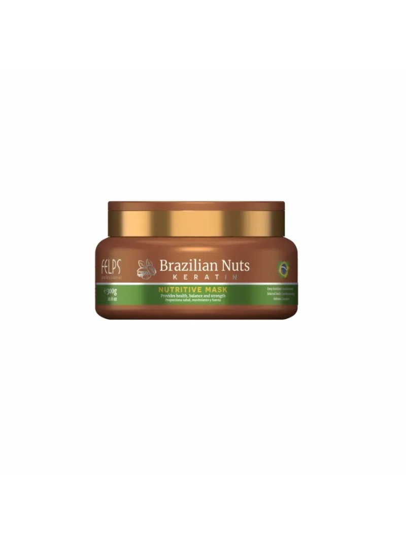 Питательная маска для волос BRAZILIAN NUTS KERATIN 300г