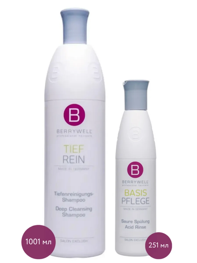 Шампунь для глубокого очищения + Кондиционер кислотный Ацид