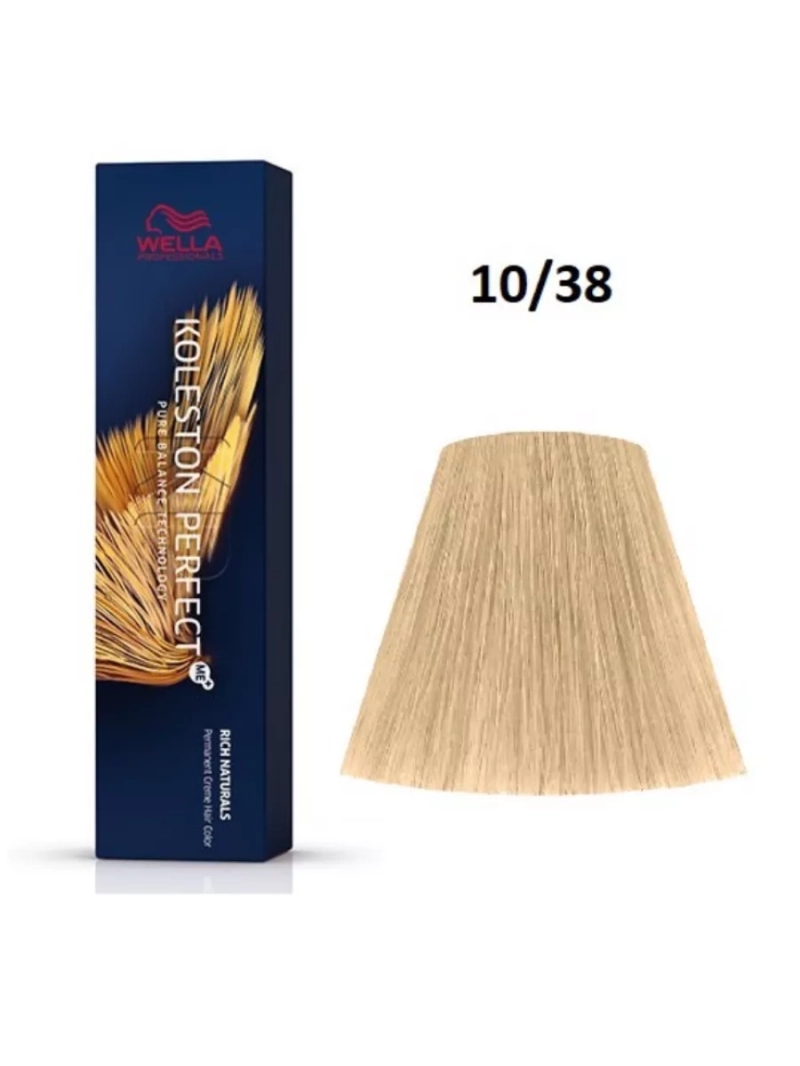 Стойкая крем-краска для волос Koleston Perfect 10/38