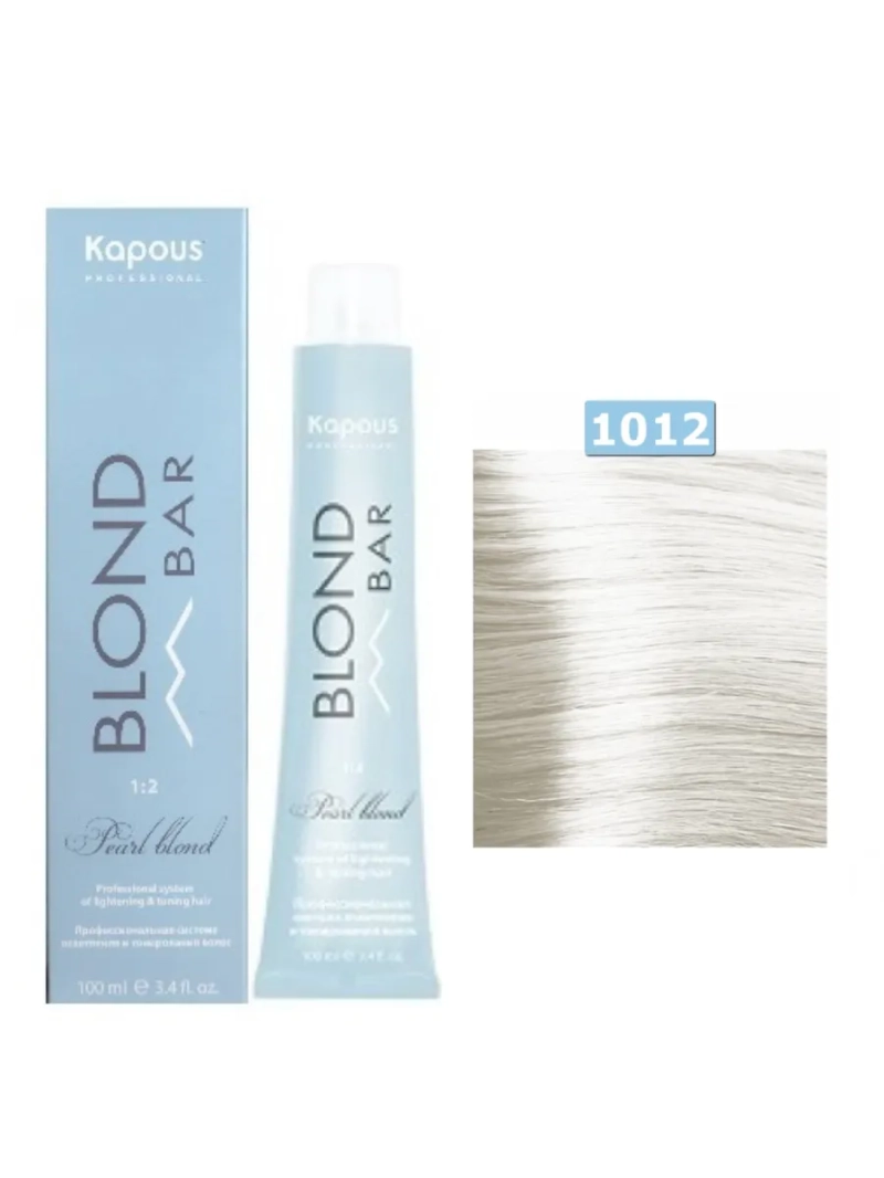 Крем-краска BLOND BAR стойкая для волос BB 1012