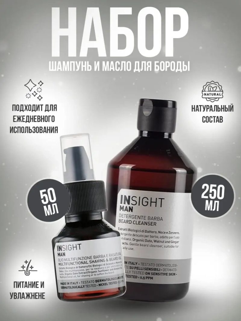 Профессиональный набор для ухода за лицом и бородой