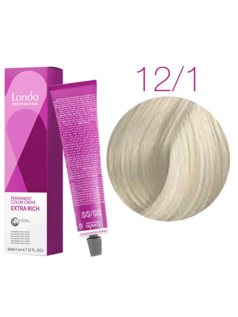 Стойкая крем-краска londacolor для волос Extra Rich 12/1