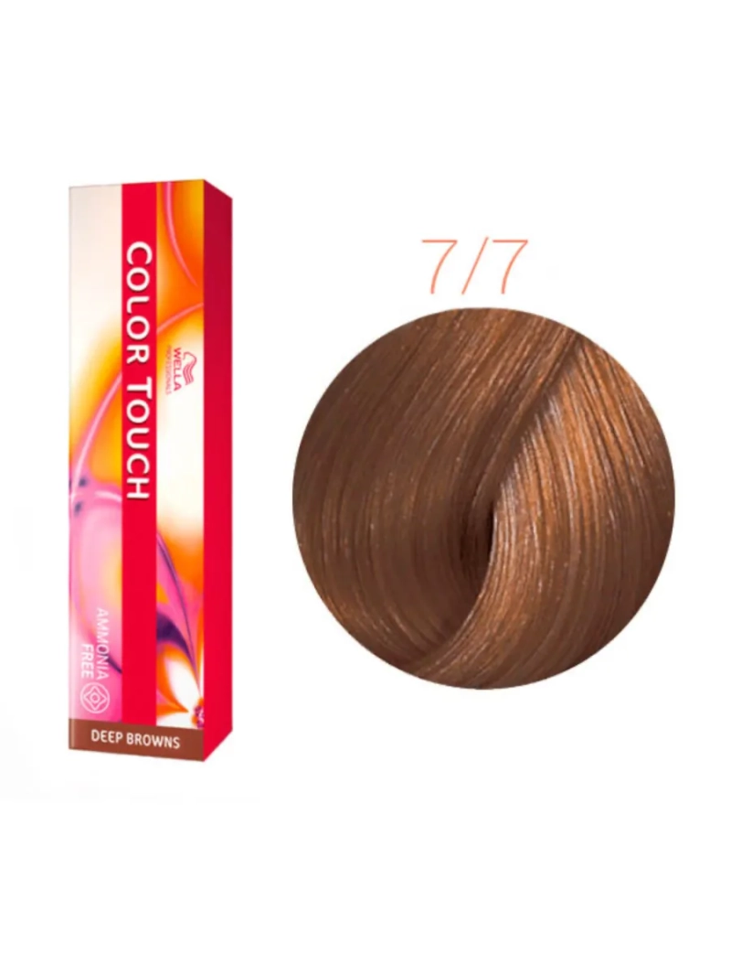 Краска для волос без аммиака,тонирующая 7/7 Color touch
