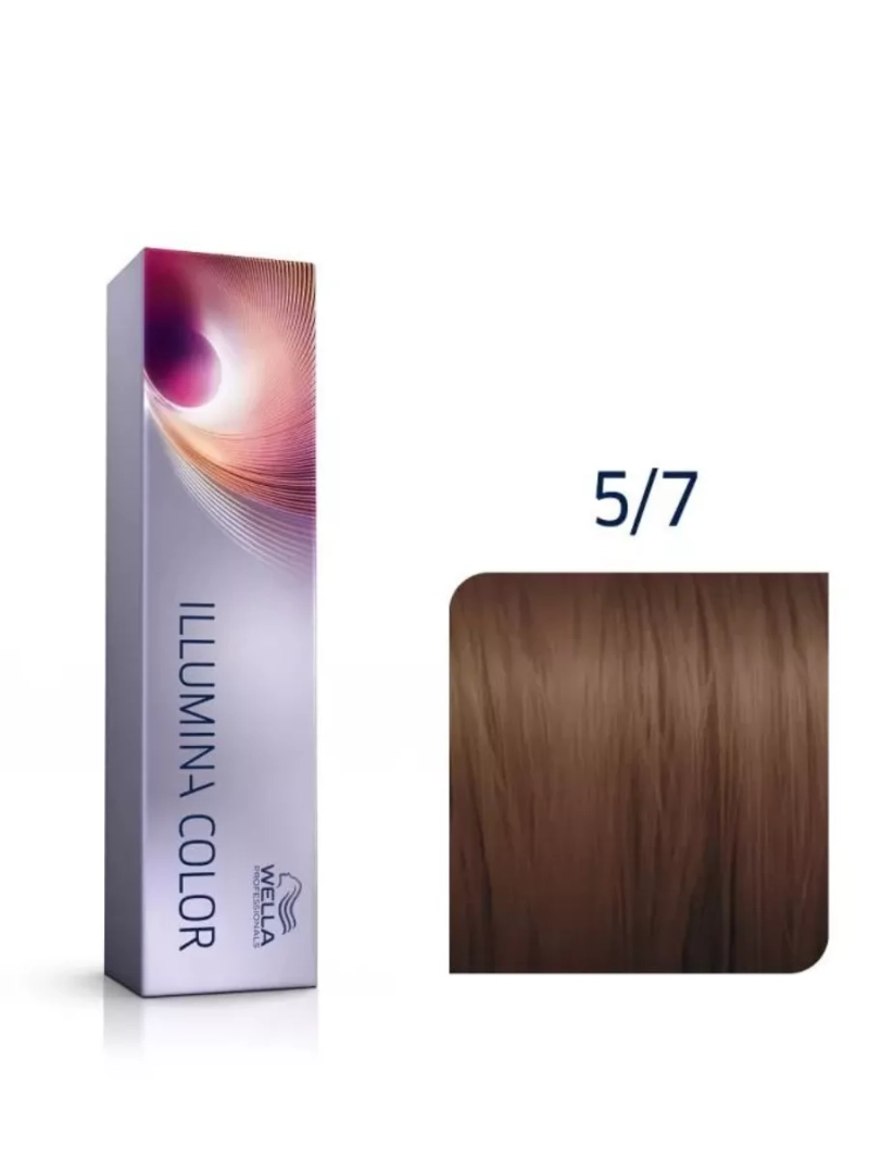 Стойкая крем-краска для волос Illumina Тон Color 5/7
