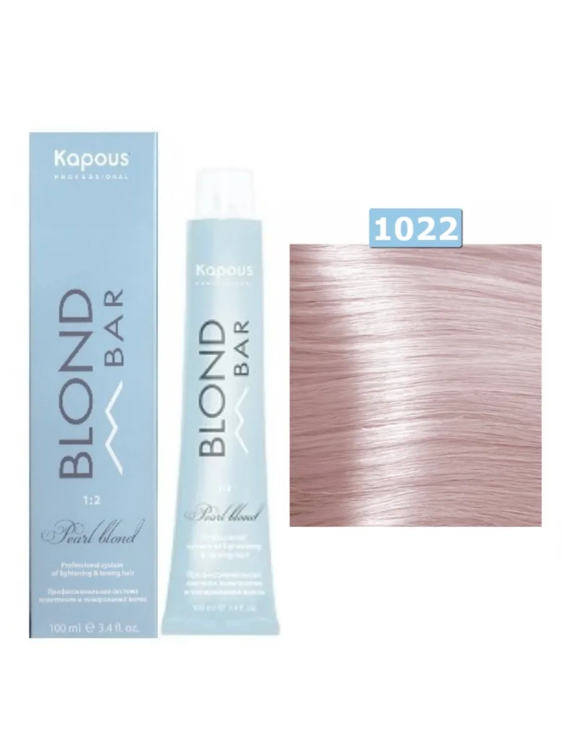 Крем-краска BLOND BAR стойкая для волос BB 1022