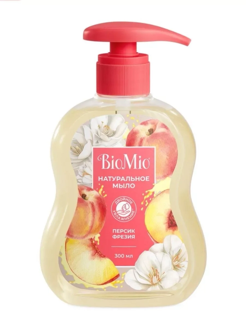 БиоМио Жидкое мыло Персик 300 мл