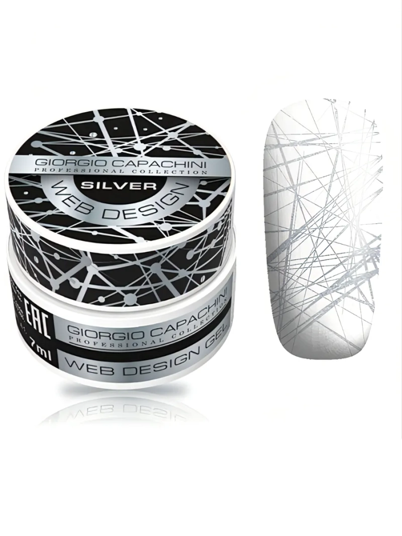 Гель-краска паутинка для ногтей