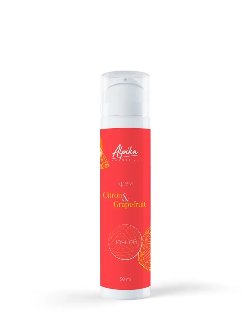 Ночной крем для лица Citron a Grapefruit, 50 мл