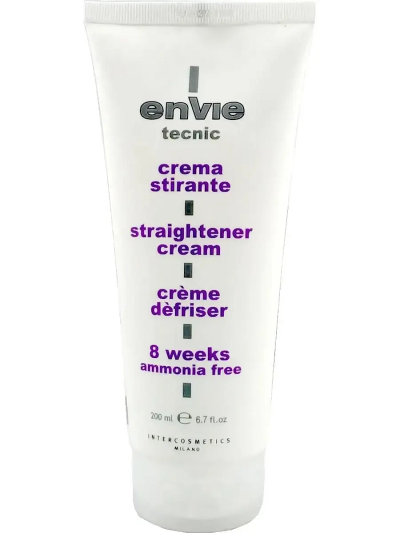 Полуперманентный безаммиачный выпрямляющий крем для волос