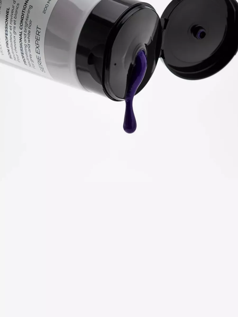 Смываемый уход для седых и светлых волос Silver