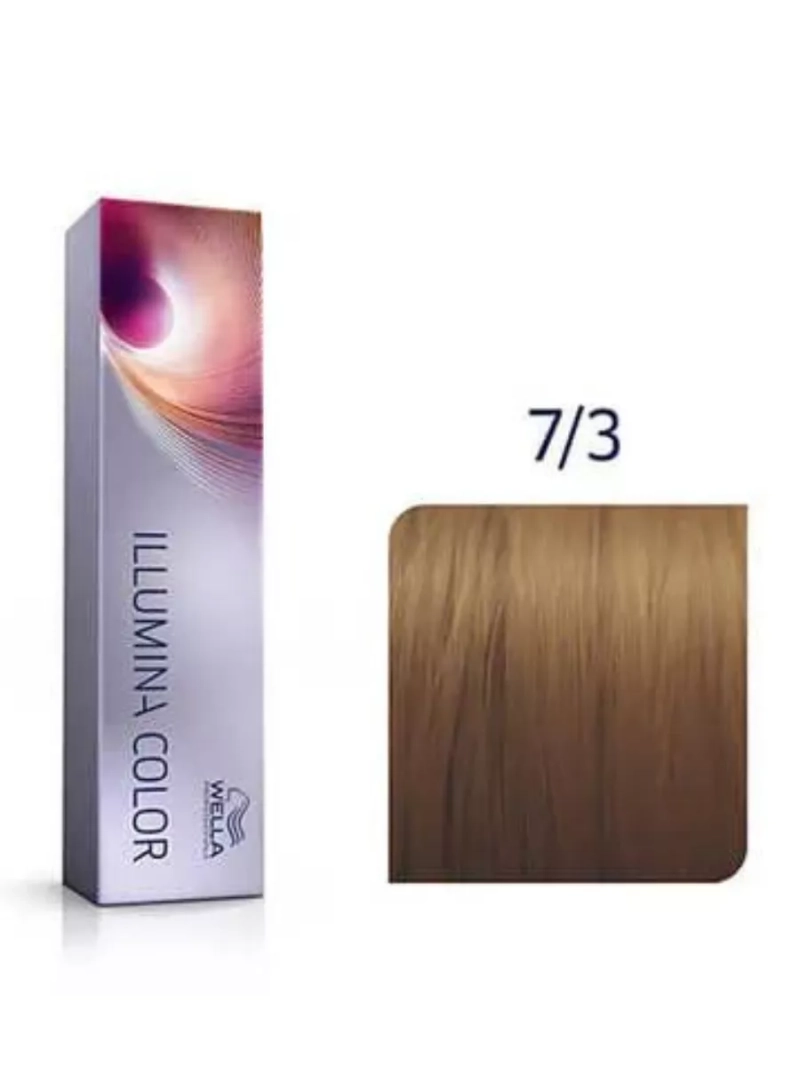 Стойкая крем-краска для волос Illumina Тон Color 7/3