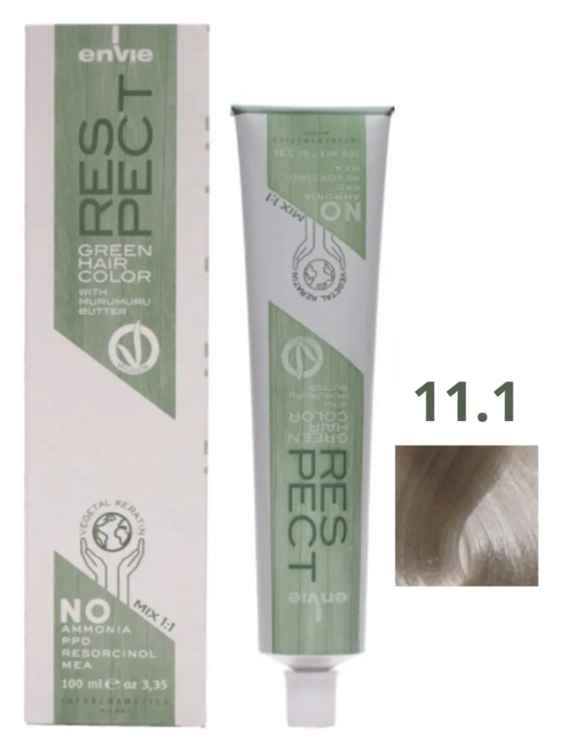 Крем-краска для волос безаммиачная тон 11.1