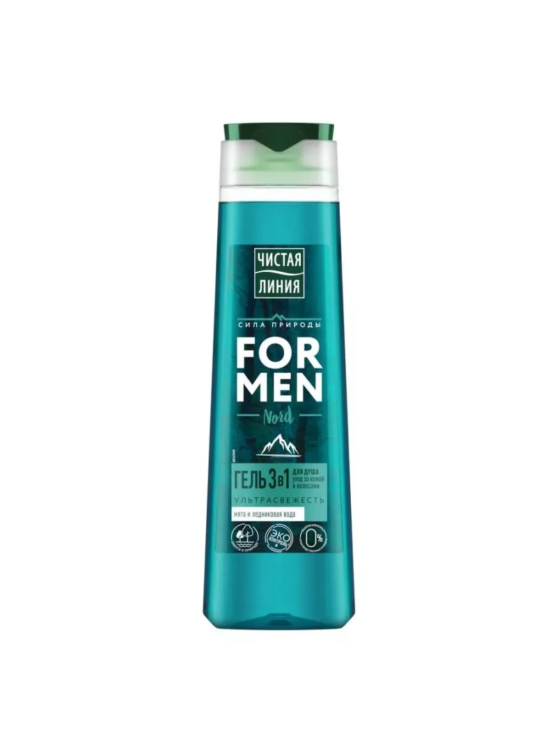 Гель для душа 3в1 мужской 400мл