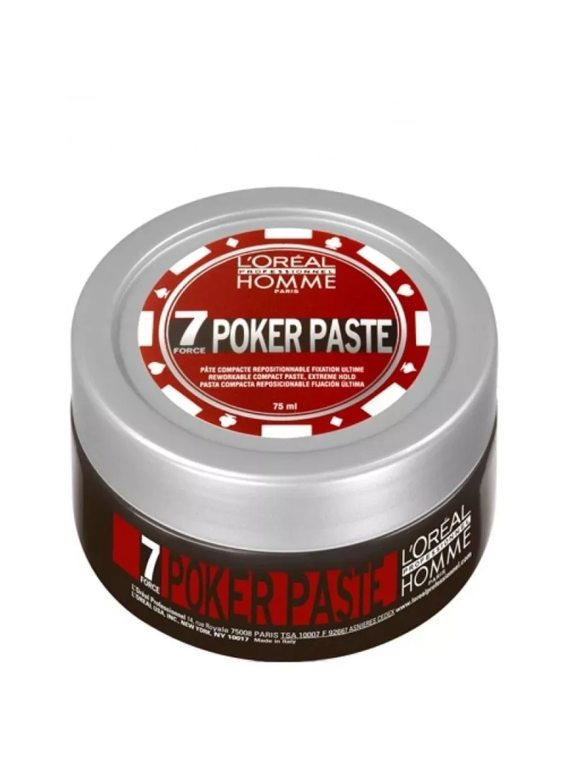 Паста моделирующая Homme Poker Paste экстремальная фиксация