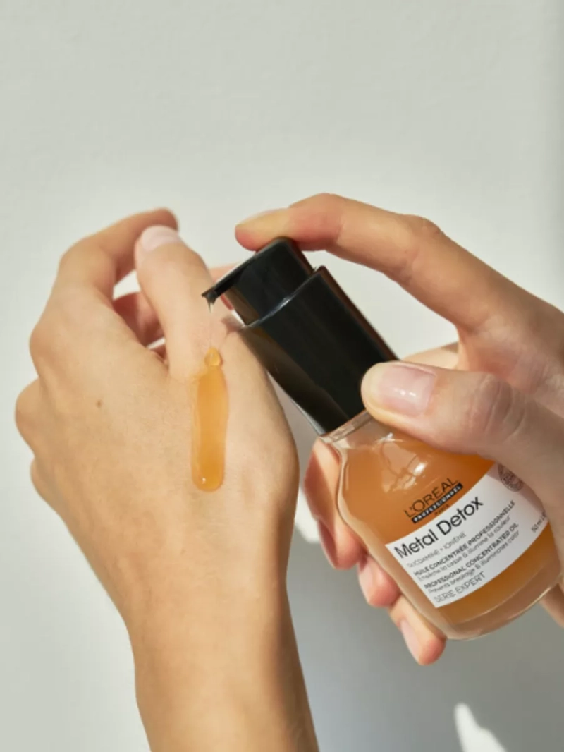 Концентрированное масло для окрашенных волос Metal Detox