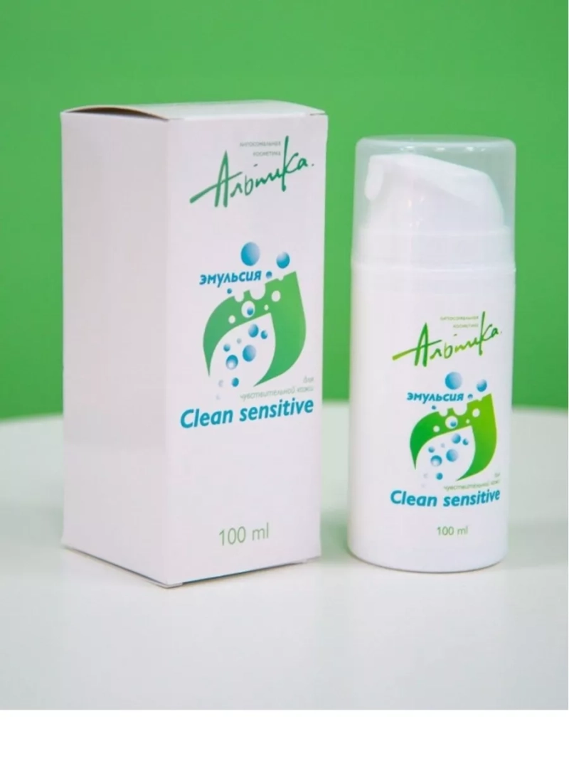 Эмульсия для чувствительной кожи лица Clean sensitive