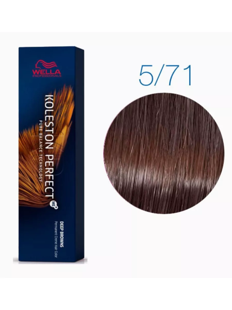 Стойкая крем-краска для волос Koleston Perfect ME+ 5/71