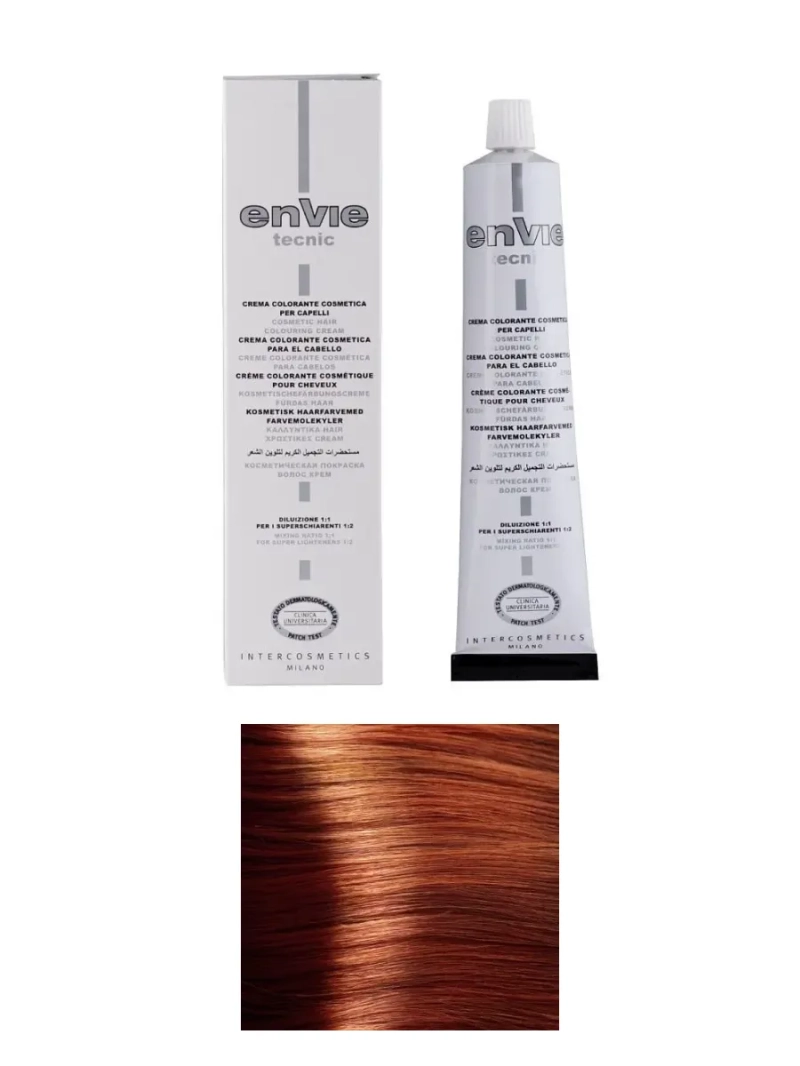 Профессиональный перманентный краситель для волос тон 8.44