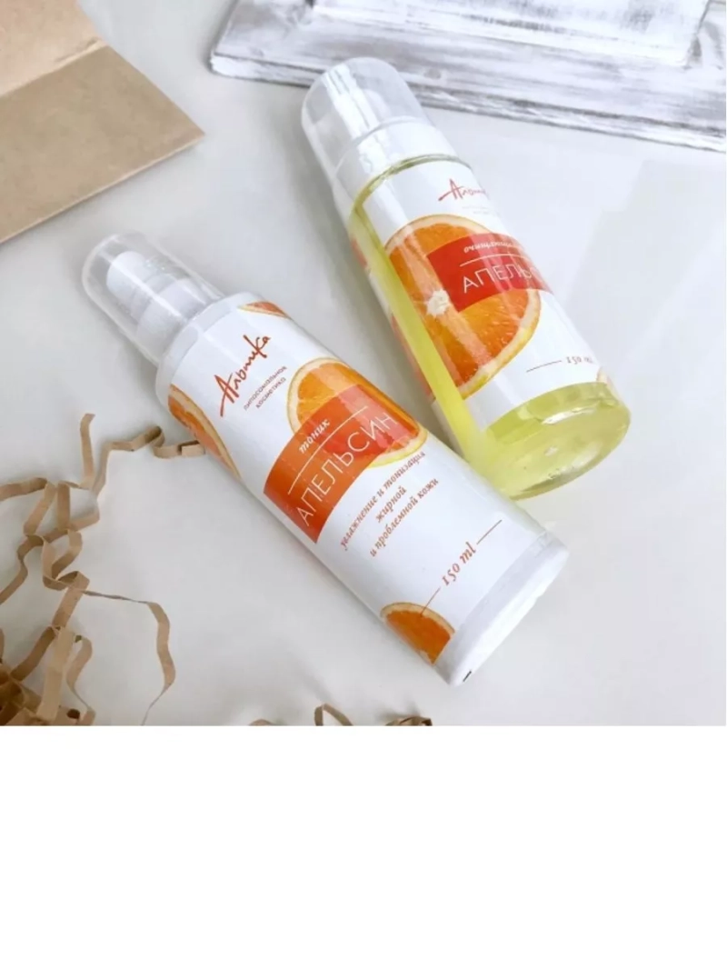 Очищающая эмульсия пенка для кожи лица Апельсин