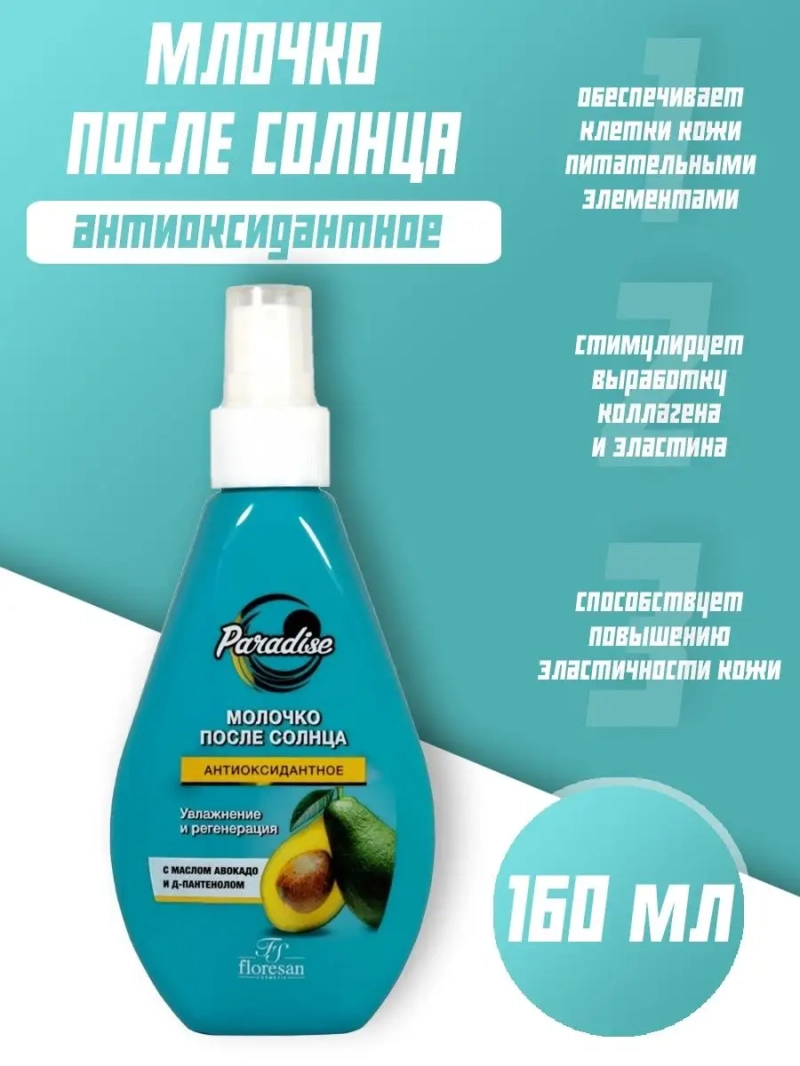 Молочко после солнца 160 мл