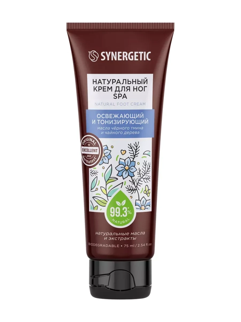 Крем-бальзам для ног SPA освежающий и тонизирующий 75мл