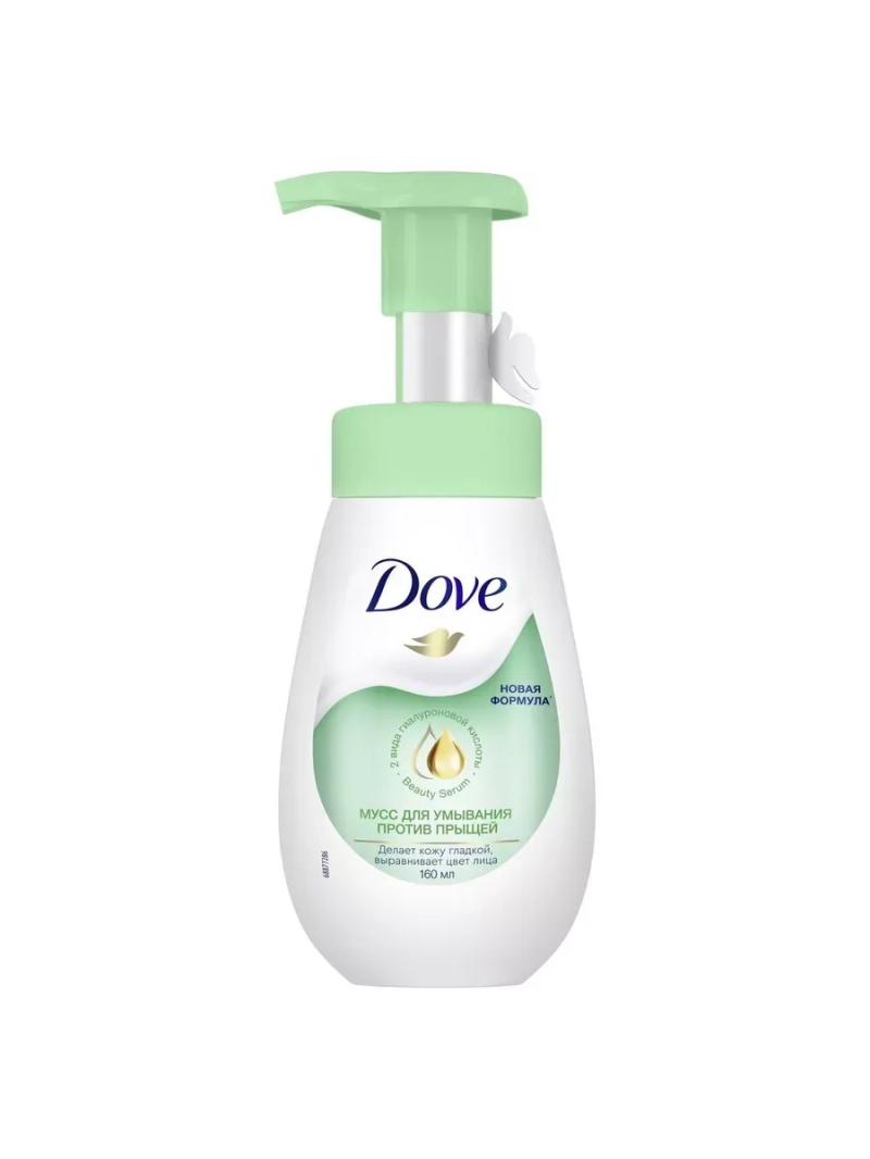Мусс для умывания против прыщей 160мл