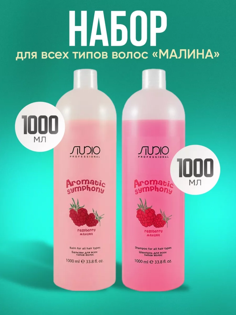 Набор для всех типов волос МАЛИНА
