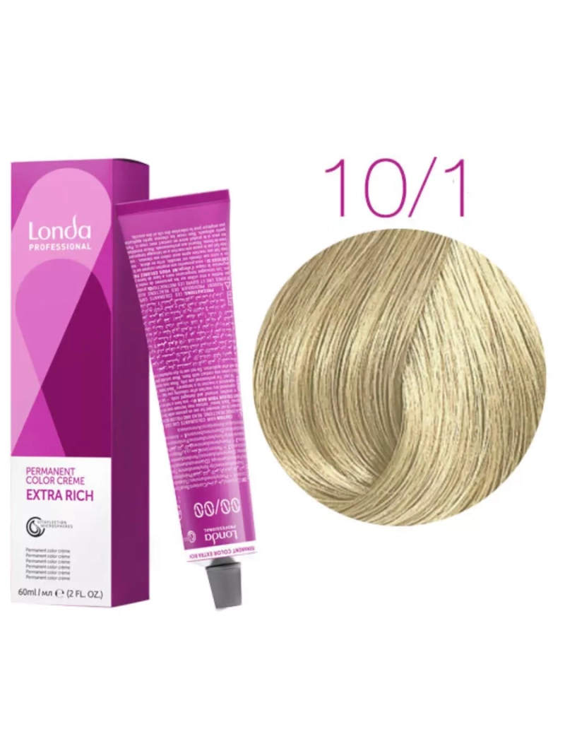 Стойкая крем-краска londacolor для волос Extra Rich 10/1