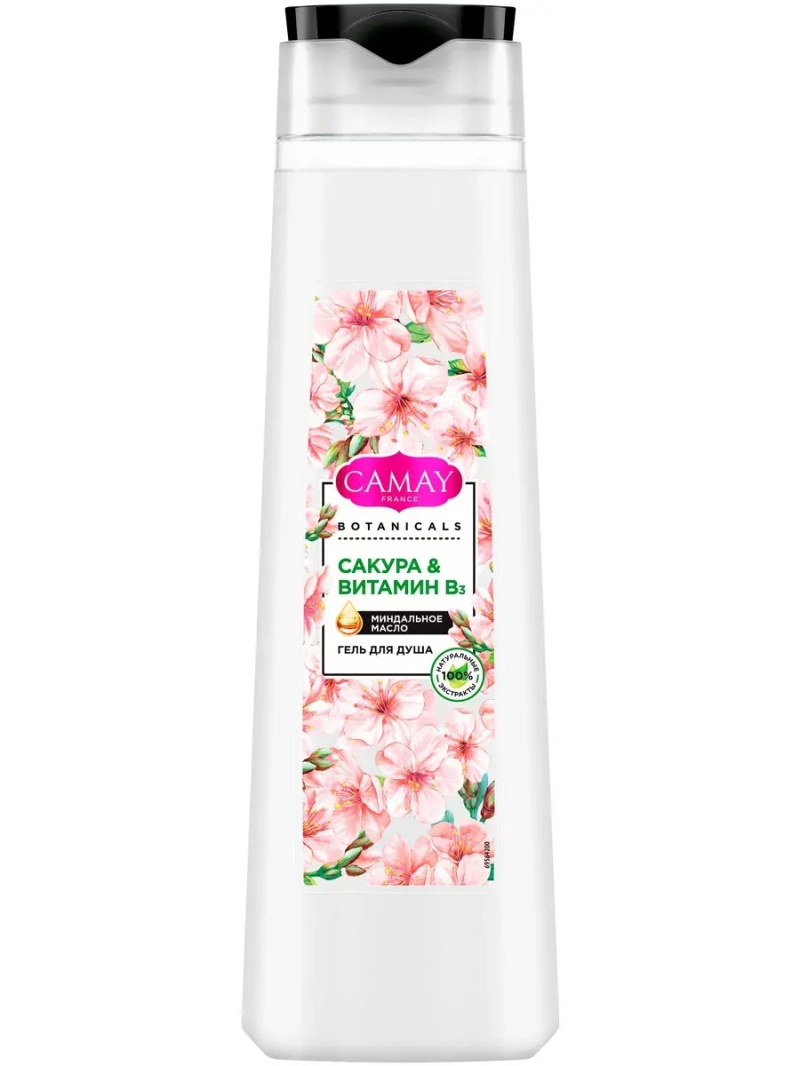 Гель для душа BOTANICALS Японская сакура 400мл