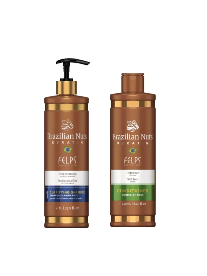 Шампунь и кондиционер для волос женский очищающий